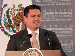 Aristóteles Sandoval afirmó el 7 de octubre pasado que no permitirá que el Congreso del Estado caiga en una crisis laboral. ARCHIVO /