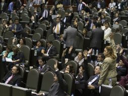 El pleno camaral aprueba las modificaciones con 386 votos a favor, 49 en contra y tres abstenciones. NTX /