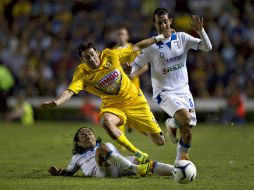En algunas ocasiones el equipo americanista se vio errático en sus traslados del esférico. MEXSPORT /