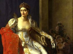 ''Retrato de Elisa Baciocchi'', óleo sobre tela de Marie Guilhelmine Benoist. EFE /