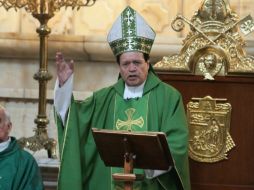 El mensaje del Cardenal Rivera fue dedicado a la fiesta de los fieles difuntos celebrada ayer sábado 2 de noviembre. NTX /