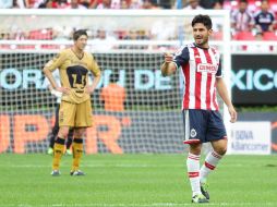 Rafael Márquez Lugo (der) fue el autor de la solitaria anotacion del juego EFE /