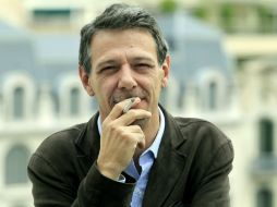 El escritor Álvaro Enrigue, tras conocerse el fallo del 31 Premio Herralde de novela. EFE /