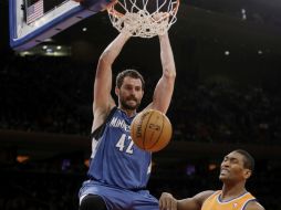 Kevin Love guió a su equipo al triunfo con 34 puntos y 15 rebotes. AP /