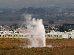 Primeros reportes señalan que responsables de la fuga de la semana pasada (foto) son ajenos a la empresa. ARCHIVO /