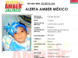 Piden ayuda para localizar a la menor Kimberly Vianey Álvarez Enríquez. ESPECIAL /