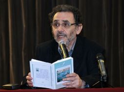 El poeta, Daniel Freidemberg participó en el Encuentro de Poetas del Mundo Latino. NTX /