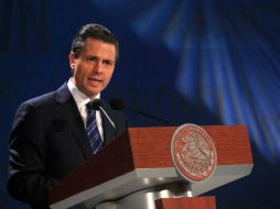 El Presidente asegura que 'queremos un México de paz y tranquilidad', por lo que se instrumentó una política de seguridad. ESPECIAL /