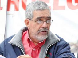 Ygnacio López hizo en octubre, una huelga de hambre para exigir justa distribución de recursos. TOMADA DE @SenadoresPRD  /