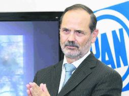 El líder panista, Gustavo Madero, rechazó tener alianza con el PRI. NTX /
