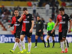 Los jugadores del Atlas no pudieron enderezar el rumbo en la temporada.  /
