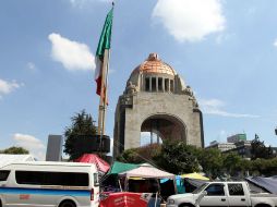 Los profesores estaban en esta zona desde el pasado 13 de septiembre. ARCHIVO /