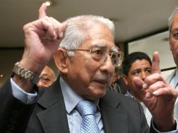 Joaquín Hernández Galicia ''La Quina'', murió este lunes 11 de noviembre a los 91 años de edad. ARCHIVO /