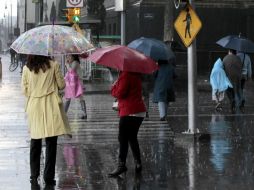 También se prevén lluvias intensas en Campeche, Quintana Roo y Yucatán. ARCHIVO /