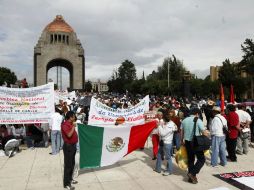 Los maestros disidentes indican que su regreso a clases dependerá de las propuestas de la Federación. ARCHIVO /