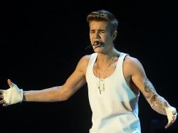 Bieber ofreció el sábado pasado un concierto en el estadio de River Plate de Buenos Aires. ARCHIVO /