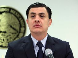 José María Martínez Martínez (foto) presenta la propuesta al pleno del Senado de la República. ARCHIVO /