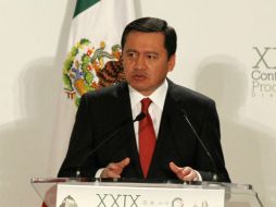 Senadores y diputados federales recibieron al Secretario de Gobernación para una reunión de más de un par de horas. ARCHIVO /