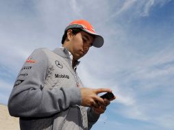 Sergio Pérez tiene el apoyo de Carlos Slim, pero ya sólo hay cuatro asientos disponibles para la temporada 2014. AP /