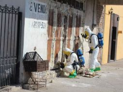 Operativo de materiales tóxicos, calle Francisco Urbalejo del H. Cuerpo de Bomberos del Municipio de Cajeme @bomberoscajeme ESPECIAL /