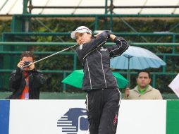 So Yeon Ryu y las demás competidoras tuvieron que jugar bajo condiciones complicadas esta tarde.  /