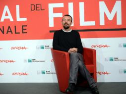 El director italo-croata Alberto Fasuolo, durante la presentación de su película 'Tir' en Roma. EFE /