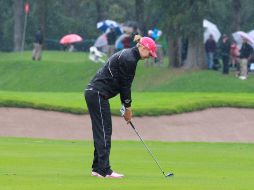 Nordqvist al igual que el grupo puntero sufren en al tercera ronda.  /