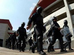 Los elementos de seguridad queretanos tendrán mejor salud y condición física. MEXSPORT /