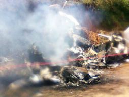 La dependencia indica que la aeronave se desplomó en las cumbres de Jonotal, al noreste de Xalapa. TOMADA DE @sumario7  /