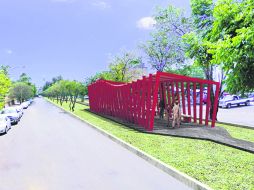 Parque Lineal Avenida Normalistas (Guadalajara). Se instalarán aparatos de ejercicio, bancas, zonas de conviviencia, entre otros.  /