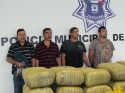 Los detenidos fueron puestos a disposición de un agente del Ministerio Público para su investigación.  /