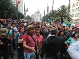 Maestros disidentes aseguran que en el plantón del Zócalo no afectarían a ninguna vialidad y a ningún comerciante. ARCHIVO /