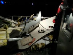 Se han recuperado apenas 500 kilogramos de las casi nueve toneladas que regularmente pesa una aeronave de ese modelo. ARCHIVO /