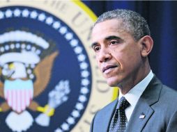 Barack Obama expresó su respaldo total al cambio en las reglas de operación aprobado en el Senado. EFE /