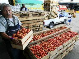 El incremento de la inflación en la primera quincena de noviembre se debió al alza en jitomate, cebolla y chile serrano, entro otros. ARCHIVO /