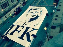 Imagen de la Plaza Dealey que compartió en su cuenta de Twitter el alcalde de Dallas, Mike Rawlings. ESPECIAL /