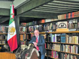 En la FIL rendirán homenaje a Miguel Ángel Porrúa, Premio al Bibliófilo 2013.  /