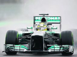 Rosberg confía en sus posibilidades tras las dos primeras sesiones libres en Brasil, donde espera ponerse a la par de los Red Bull. AP /