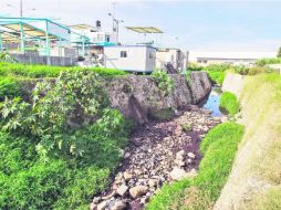 En la zona del Rastro de Zapopan está pendiente la rehabilitación de infraestructura para tratar las aguas residuales.  /