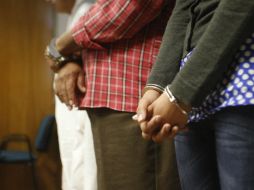 Elementos de la Policía Federal arrestan a varias personas como probables responsables de diversos delitos. ARCHIVO /