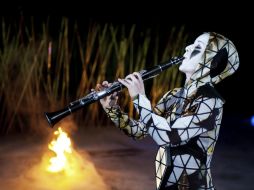 Imagen de la ópera ''El pequeño arlequín'', en Viena. EFE /