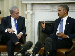 Obama y Netanyahu acordaron permanecer en ''estrecho contacto'' respecto a las negociaciones sobre este tema. AP /