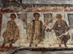 Aseguran que el valor de estos frescos reside en la contemporaneidad y los colores vivos. EFE /