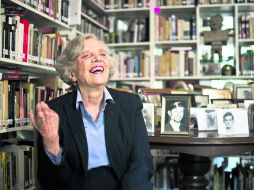 Poniatowska está feliz por el premio Cervantes y acepta que no todos estén conformes con ello; 'tienen derecho de expresarlo', asegura. AFP /