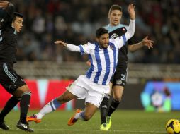 Consideran que el aporte del mexicano es fundamental para la Real Sociedad. ARCHIVO /