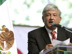 López Obrador asegura que la reforma energética no coviene al país; 'es pura mentira, pura publicidad' asegura. ARCHIVO /