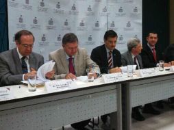 La Secretaría de Innovación, Ciencia y Tecnología, la UdeG y otras seis universidades privadas firman convenio.  /