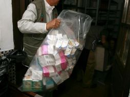 En las próximas horas se procederá a la destrucción de los medicamentos. ARCHIVO /