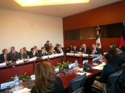 Durante el encuentro se revisaron temas como protección al medio ambienten y eficiencia energética. Tomada de @AMEXCID. ESPECIAL /