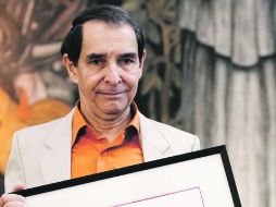 Galardón. Quintero ganó el Premio Hispanoamericano de Poesía para Niños por su libro Cielo de Agua. NTX /